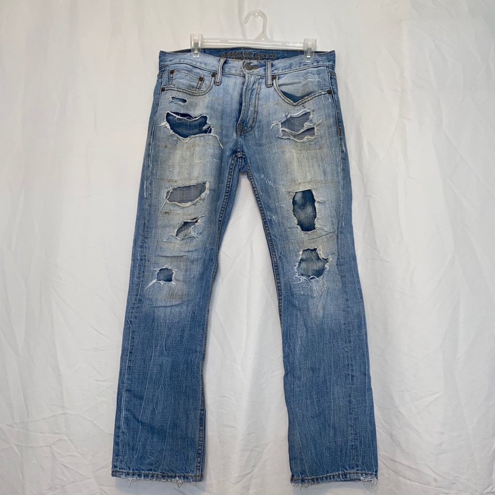 American Eagle Vintage Rustic Slim Straight Jeans